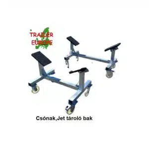 Tároló kocsi Jet Ski és csónakhoz, 2db