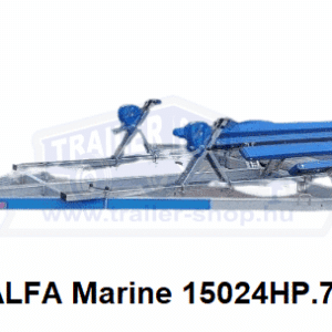 ALFA Marine 15024HP.75A* Duo Jet Ski Egytengelyes, 5,0×2,38m, 750kg, fék nélküli, párnafás, Jet Ski, Csónakszállító, max. 4,25m hajóig