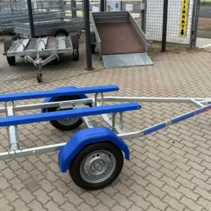 ALFA Marine 14315HP.55A* Jet Ski Egytengelyes, 4,25(4,45) x 1,48m, 550kg, fék nélküli, párnafás, Jet Ski, Csónakszállító, max. 3,65m hajóig