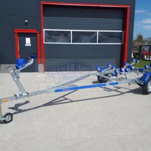 ALFA Marine 15515HG.55A*Neo 5,5x1,49m, 550kg, fék nélküli, görgős, csónakszállító max. 4,9m hajóig