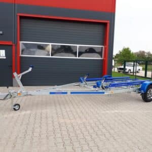 ALFA Marine 15024HP.75A*  Duo Jet Ski Egytengelyes, 5,0x2,38m, 750kg, fék nélküli, párnafás, Jet Ski, Csónakszállító, max. 4,25m hajóig