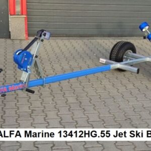 ALFA Marine 13412HG.55  Jet Sky "Beach Trolley", egytengelyes, 3,40 x 1,18m, 550kg, fék nélküli, görgős, max 4,0m hajóig