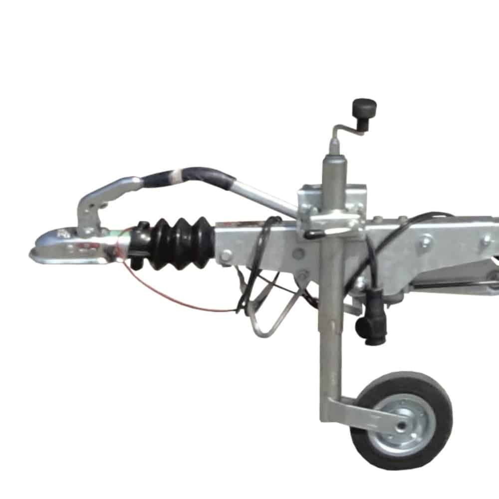 ALFA-B Marine 26325HG.180A* Egytengelyes, 6,34(7,34)x2,45m, 1800kg, fékezett, görgős, csónakszállító, hajószállító, max. 6,3m hajóig - Image 34