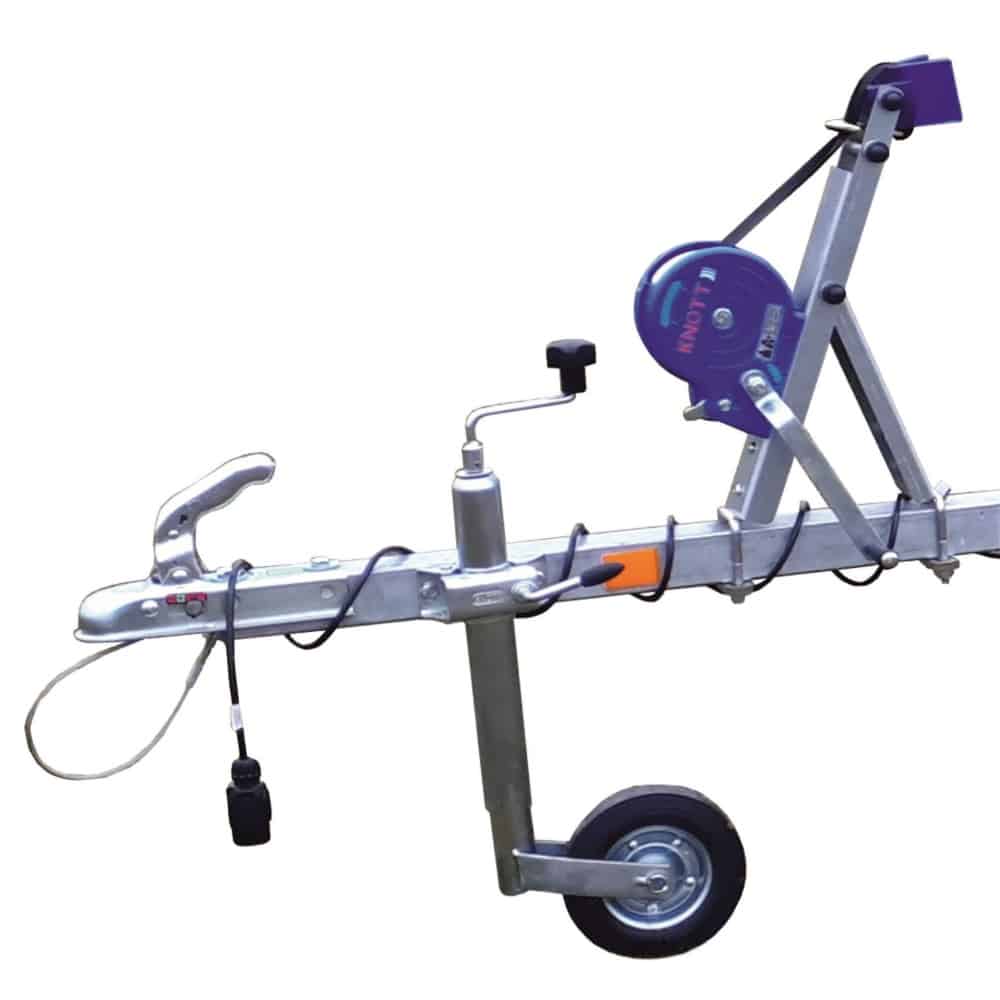 ALFA Marine 14716HP.75A* Jet Ski és kiscsónakszállító, egytengelyes, féknélküli, 4,65 x 1,58m méretű - Image 4