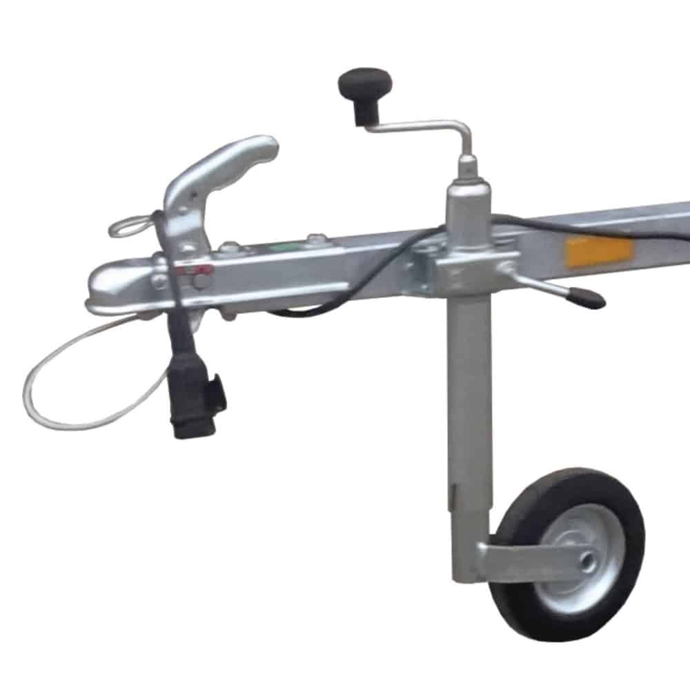 ALFA Marine 15916HG.75A egytengelyes, 5,9(6,3)x1,55m, 750kg, fék nélküli, görgős, csónakszállító, hajószállító, max. 5,5m hajóig - Image 4