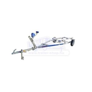 ALFA Marine 15916HP.75S egytengelyes, 5,75x1,58m, 750kg, fék nélküli, párnafás, sólyakocsi, max 5,25m hajóig