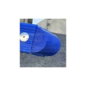 Műanyag párnafaborító végzáró 98x43mm, 4", kék