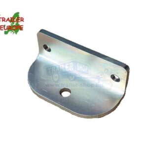 Párnafatartó vas L elem, 40mm, kpl. kötőelemekkel