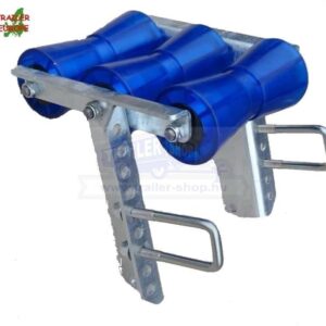 Vezető görgő 194mm hosszú, 3-s 20mm tengelyen, kötőelemekkel, kpl.