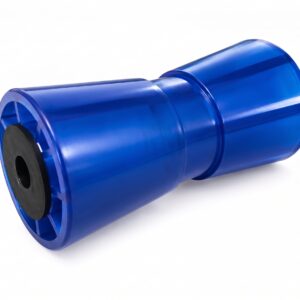 Hajógerinc görgő 8", kék 194x90x61mm orsózó típus, 17mm tengelyhez F0148