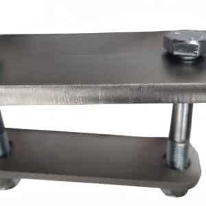 Vario rögzítőkonzol feszítőhevederekhez, amely alkalmas 40x80 ls 40x100mm-es vázakhoz, TH0028