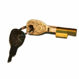 Lopásgátlózár fékes és féknélküli kapcsolófejhez