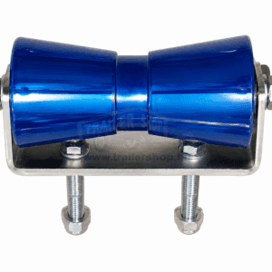 Vezető görgő 194mm középre 8" , fix, kék, 14mm tengelyen, kötőelemekkel, kpl. TH0011-1