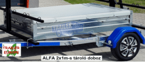 Tároló doboz kajak/kenu szállítókhoz