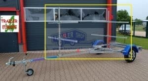 ALFA KK12 kajak/kenu 12-es szállító szett ALFA csónakszállítóhoz