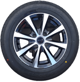 155/70 R13 kerék alufelnivel, 387kg, 140km/h, 5.0Jx13H2/4×100/ET30 E0041